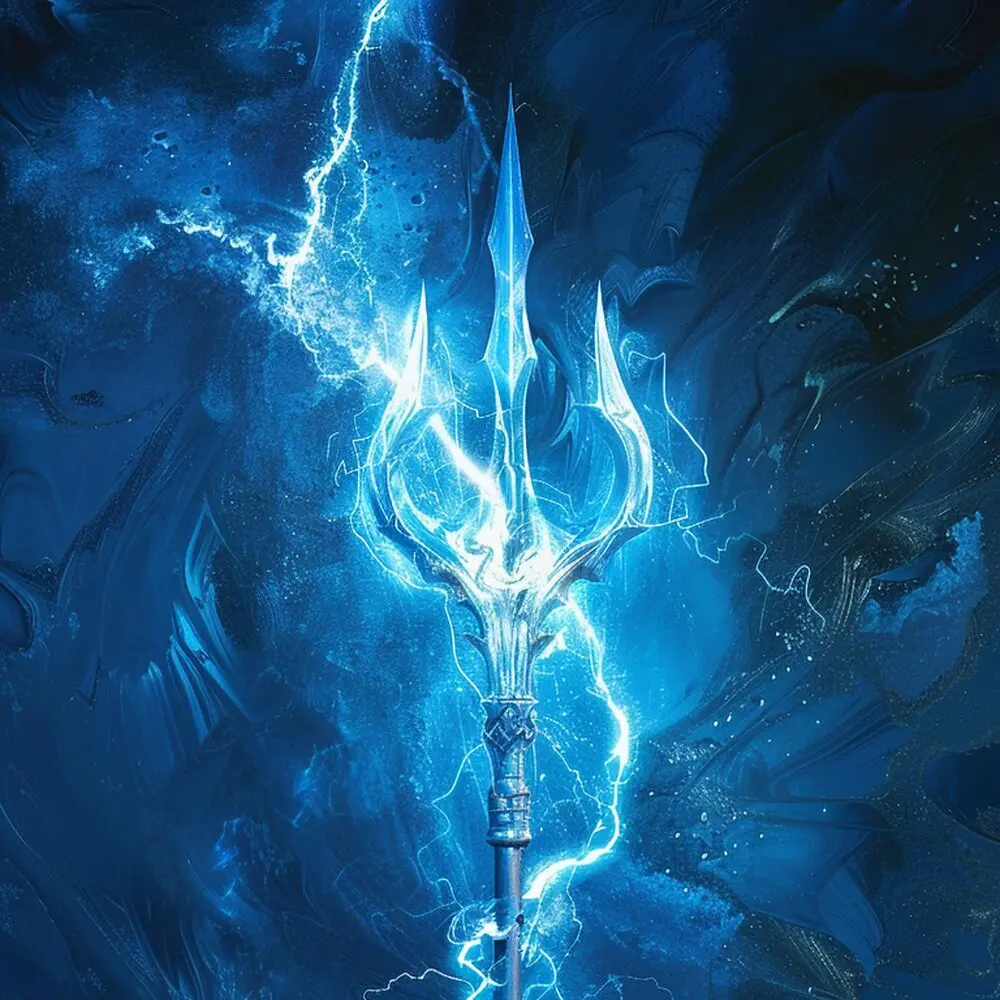 The crown of Neptune's trident
