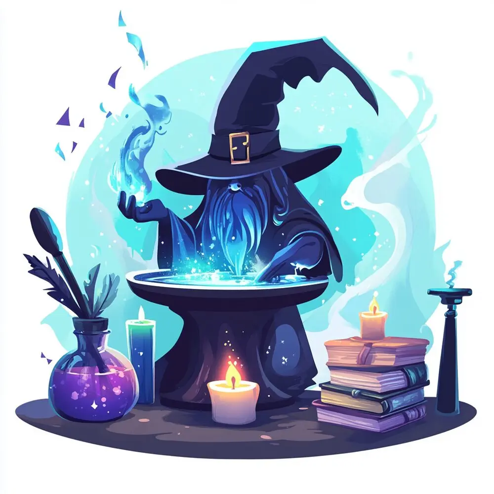Magic Lab manifestation graphic for health and wellness spells